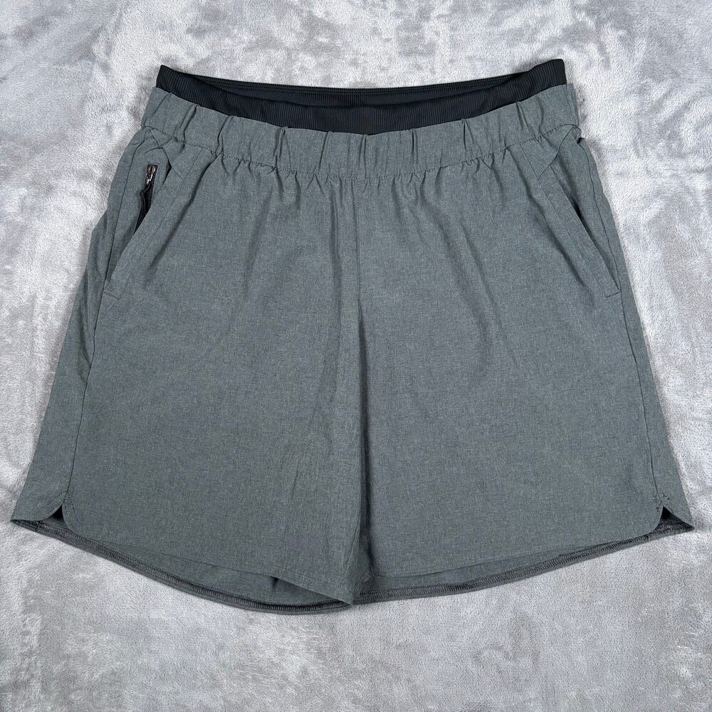 REI Co-op Active Pursuits Lined Hiking Shorts Women’s Size M Gray Stretch Zip